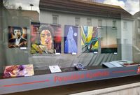 Schaufenster-Ausstellung Kunst von Uns Rossdorf